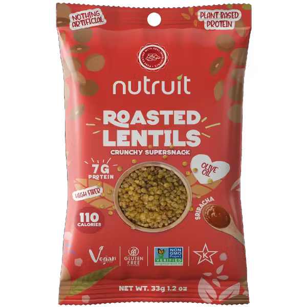 Sriracha Roasted Lentils