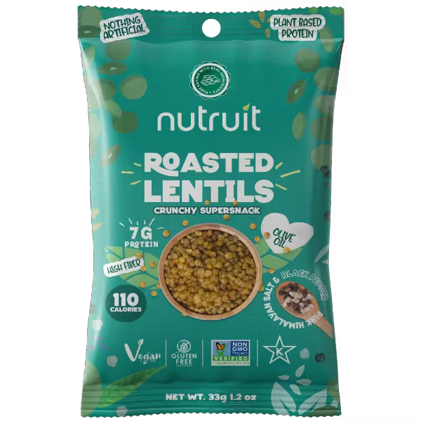 Salt & Pepper Roasted Lentils