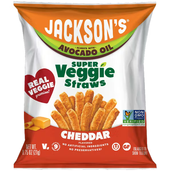 Cheddar Veggie Straws