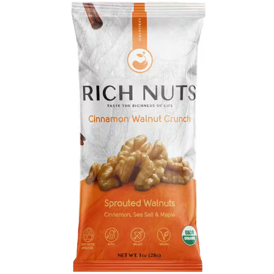 Sprouted Cinnamon Walnut Crunch