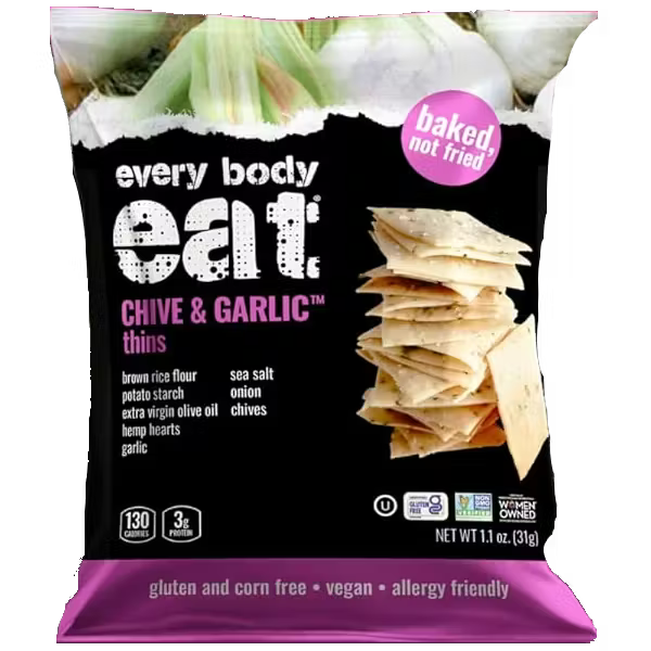 Chive & Garlic Snack Thins