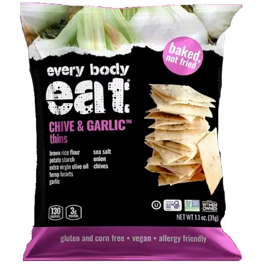 Chive & Garlic Snack Thins