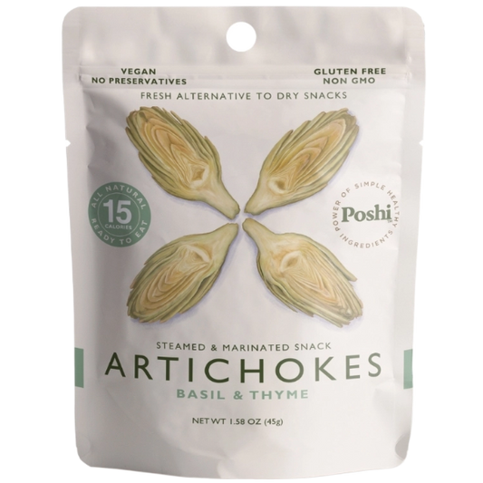 Basil & Thyme Marinated Artichokes